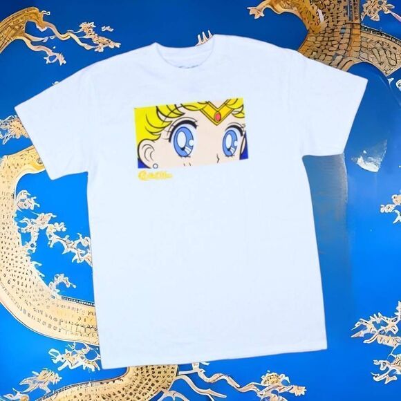 SAILOR moon her eyes officially licensed oversized men's graphic t-shirt XL - Picture 5 of 6